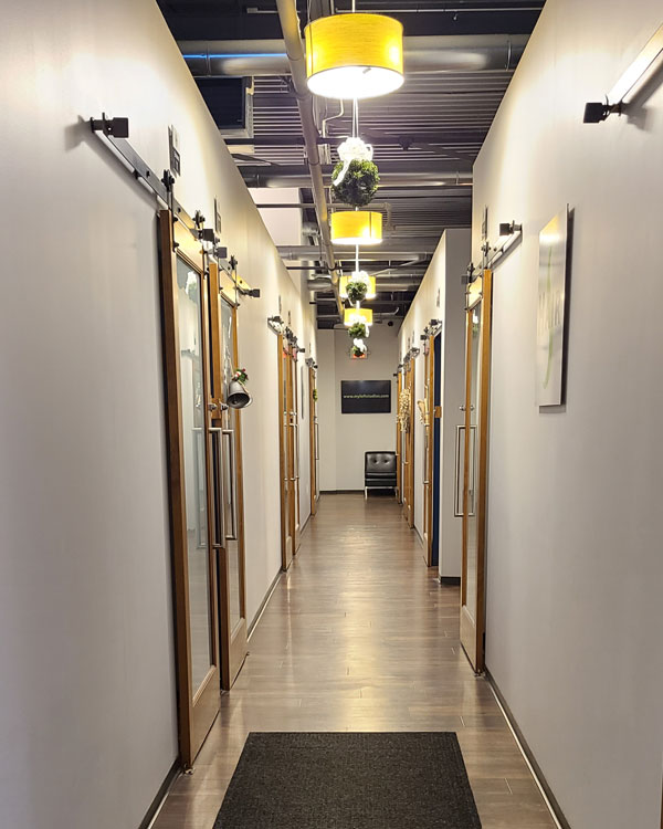 Hallway of Loft Studios
